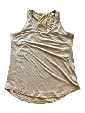 T.J.Maxx Mustard Beige Racerback Tank Top